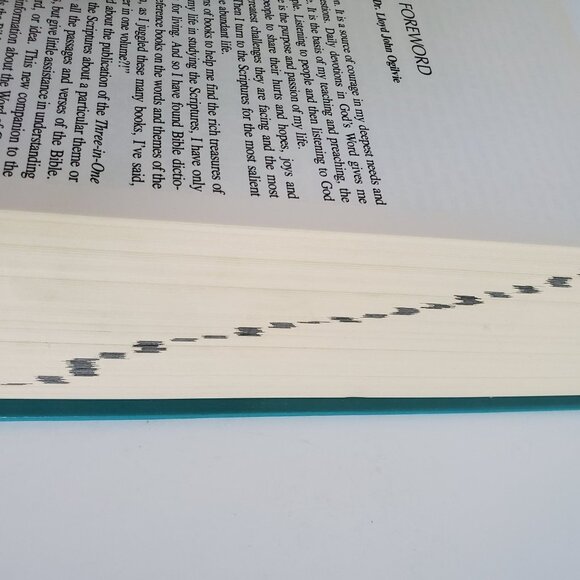 The Three In One Bible Reference Companion Hardcover Thumb Index 1982 - Picture 7 of 12